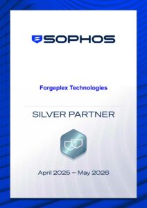 sophos silver partner certificate 1